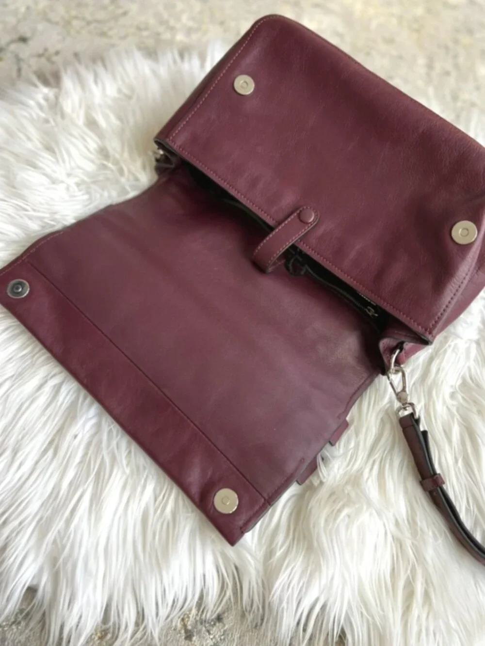 Marc Jacobs Leather Satchel Shoulder Bag